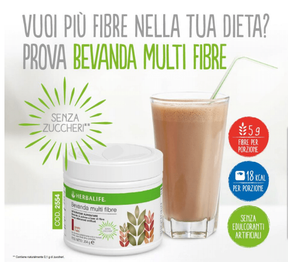 multifibre herbalife per dimagrire