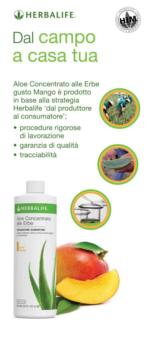 aloe herbalife mango