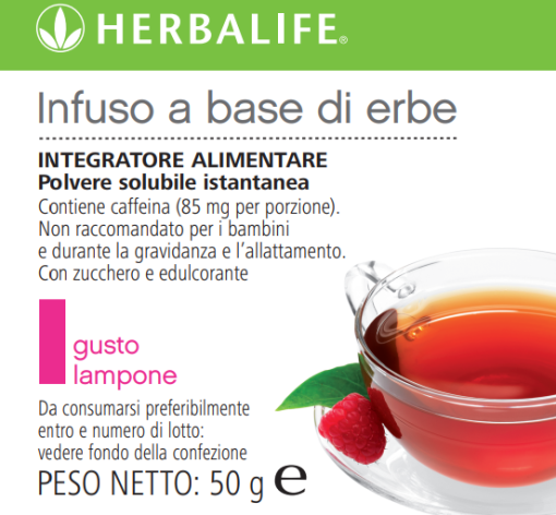 Tisana al Lampone Herbalife 50 Gr - immagine 2