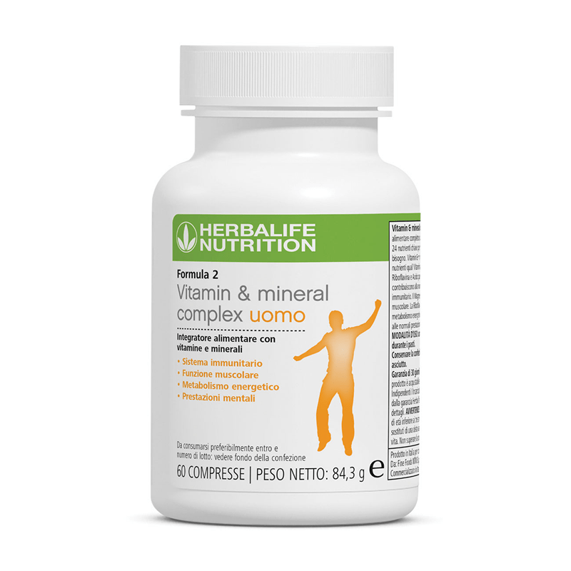 Formula 2 Herbalife Multivitaminico Uomo