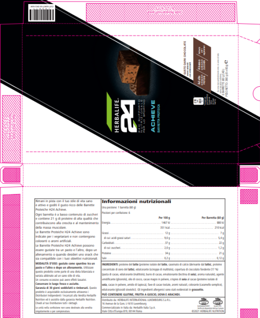 Barrette Proteiche H24 Achieve - immagine 2